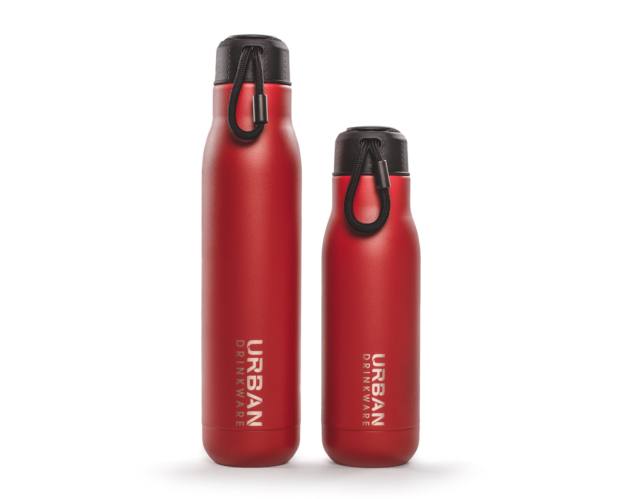 Raspberry Red 500ml Reusable Stainless Steel Water Bottle