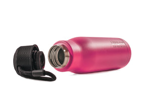 Electric Pink 750ml Reusable Stainless Steel Water Bottle